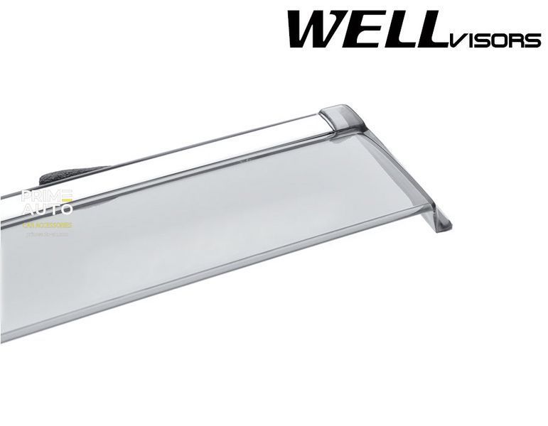 Дефлекторы окон к-т 4 шт с хромированным молдингом Volvo XC60 2018 - 2025 Wellvisors 3-847VO007 3-847VO007 фото