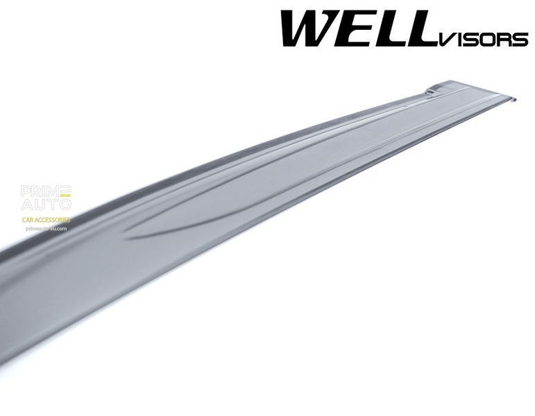 Window Deflectors 4pcs Set Premium Series Honda Civic 2012-2015 Sedan Wellvisors 3-847HD020