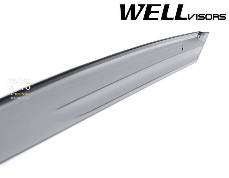 Window Deflectors 4pcs Set Premium Series Honda Civic 2012-2015 Sedan Wellvisors 3-847HD020