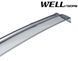 Дефлекторы окон к-т 4 шт с хромированным молдингом Nissan Altima 2013 - 2018 Sedan Wellvisors 3-847NS006 3-847NS006 фото 15