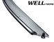 Window Deflectors 4pcs Set with Chrome Trim Kia Optima 2011-2015 Wellvisors 3-847KA006