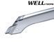 Дефлекторы окон к-т 4 шт с хромированным молдингом Nissan Altima 2013 - 2018 Sedan Wellvisors 3-847NS006 3-847NS006 фото 13
