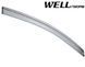 Window Deflectors 4pcs Set with Chrome Trim Kia Optima 2011-2015 Wellvisors 3-847KA006