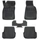 Car Mats with raised edge set 5 pcs Audi A6 2004 - 2008 (C6) Black SOVA-PL
