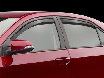 Side Window Deflectors Front & Rear Set In-Channel Hummer H2 2003 - 2010 WeatherTech 82297