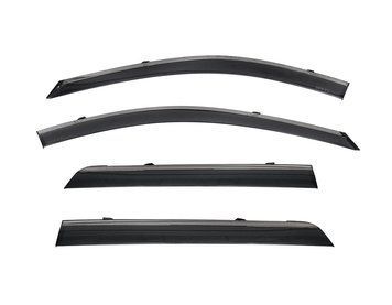 Window Deflectors 4pcs Set Premium Series Nissan Pathfinder 2022-2025 Wellvisors 3-847NS028