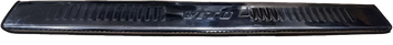 Rear bumper trim with bend chrome Mercedes-Benz Vito;Viano 1996 - 2003 Carmos PAXMV97