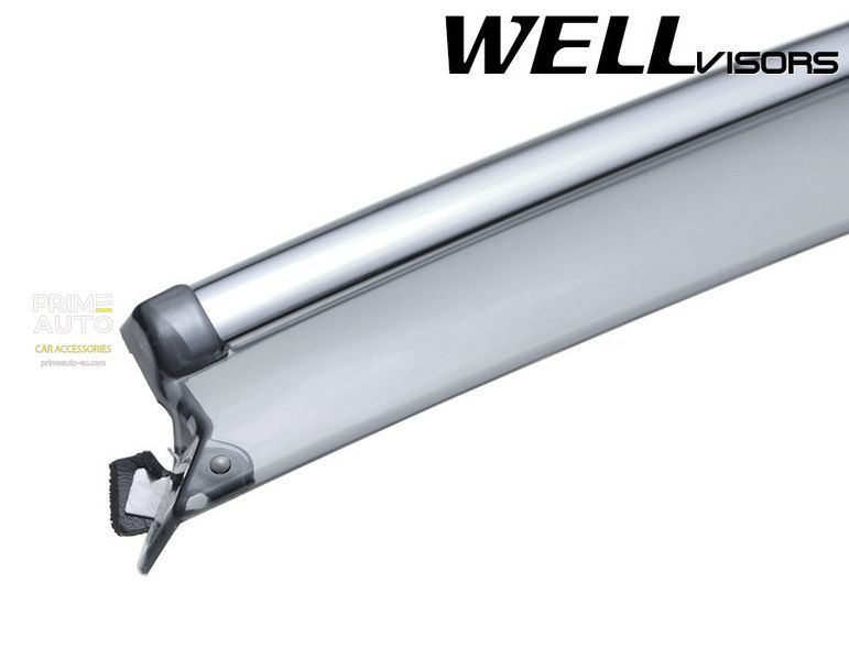 Дефлекторы окон к-т 4 шт с хромированным молдингом Infiniti G 2007 - 2015 Wellvisors 3-847IN006 3-847IN006 фото