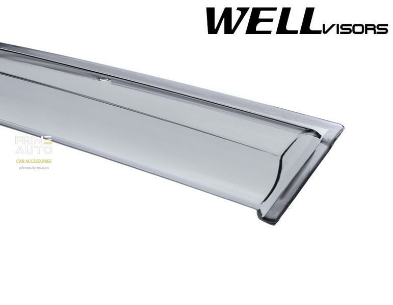 Window Deflectors 4pcs Set Aerodyn Series Toyota Yaris 2007-2012 Sedan Wellvisors 3-847TY028