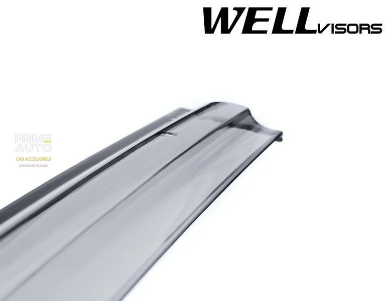 Window Deflectors 4pcs Set Aerodyn Series Toyota Yaris 2007-2012 Sedan Wellvisors 3-847TY028