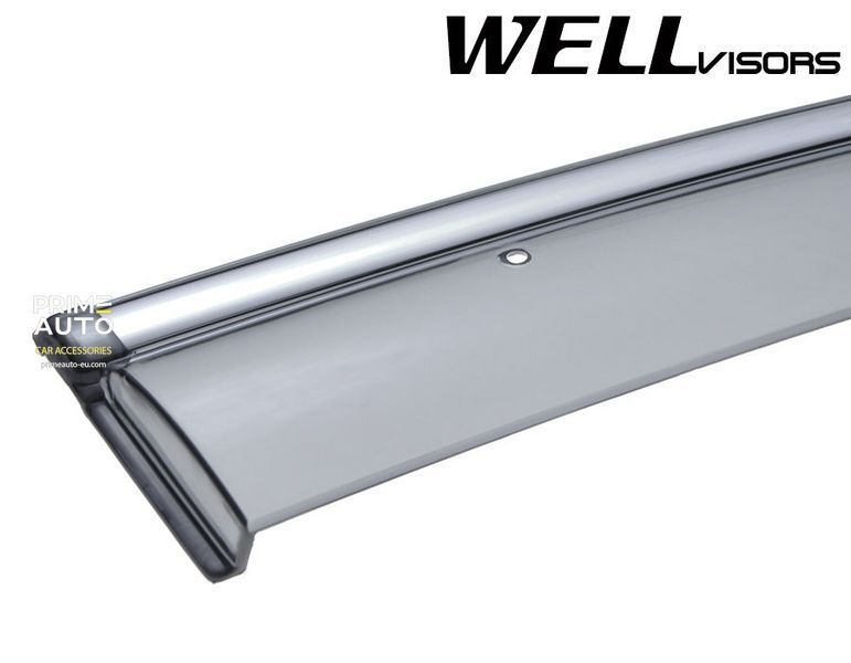 Дефлекторы окон к-т 4 шт с хромированным молдингом Infiniti G 2007 - 2015 Wellvisors 3-847IN006 3-847IN006 фото
