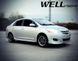 Window Deflectors 4pcs Set Aerodyn Series Toyota Yaris 2007-2012 Sedan Wellvisors 3-847TY028