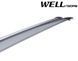 Window Deflectors 4pcs Set with Chrome Trim Acura MDX 2007-2013 Wellvisors 3-847AC002