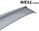 Window Deflectors 4pcs Set with Chrome Trim Acura MDX 2007-2013 Wellvisors 3-847AC002