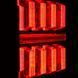 Rear lights Jeep Wrangler 2019-2025 NOVA-Series Black-Red AlphaRex 602020