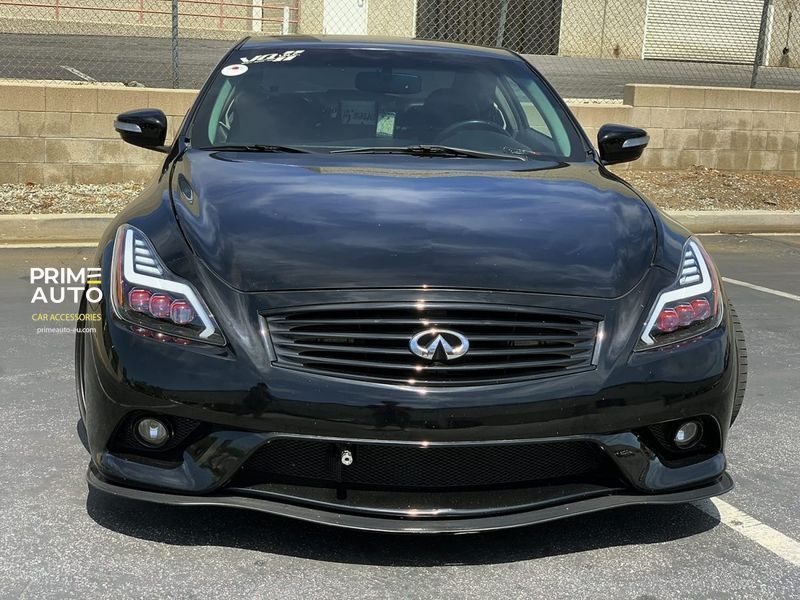 Передние фары Infiniti G37 2008-2013 LED NOVA серия хром AlphaRex 881990 881990 фото