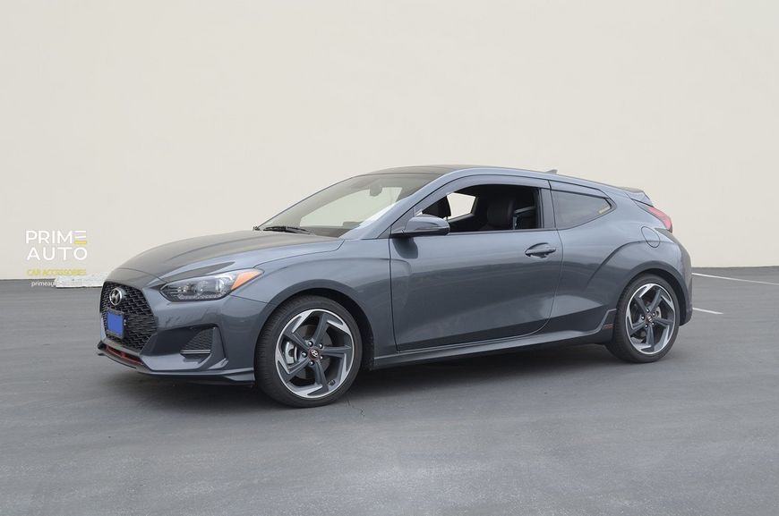 Дефлекторы окон к-т 4 шт Premium серия Hyundai Veloster 2019 - 2022 Wellvisors 3-847HY020 3-847HY020 фото