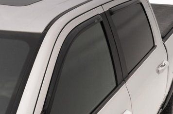 Window Deflectors 4 pcs Set Toyota TUNDRA 2022-2025 Ventvisor IN-CHANNEL Dark Smoke AVS 194888