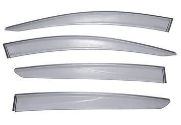 Window Deflectors 4pcs Set Premium Series Honda HR-V 2016-2025 Wellvisors 3-847HD026