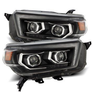 Faruri faţă Toyota 4Runner 2010-2013 LED LUXX series negru AlphaRex 880757
