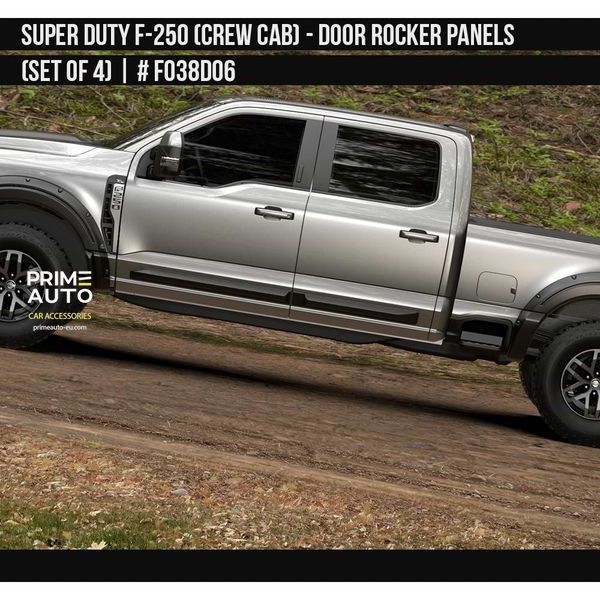 Молдинги боковые Ford F-250 2023 черный AIR DESIGN FO38D06 FO38D06 фото
