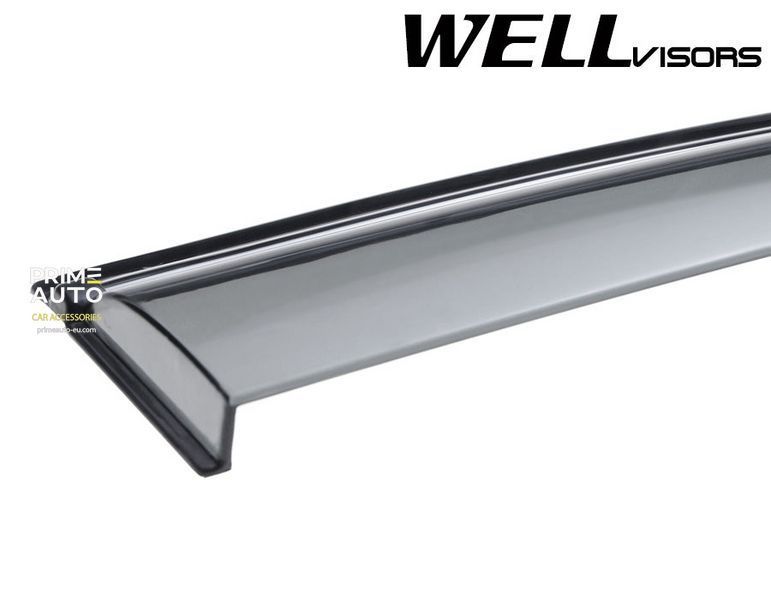 Дефлекторы окон к-т 4 шт с хромированным молдингом Volvo XC90 2003 - 2014 Wellvisors 3-847VO003 3-847VO003 фото