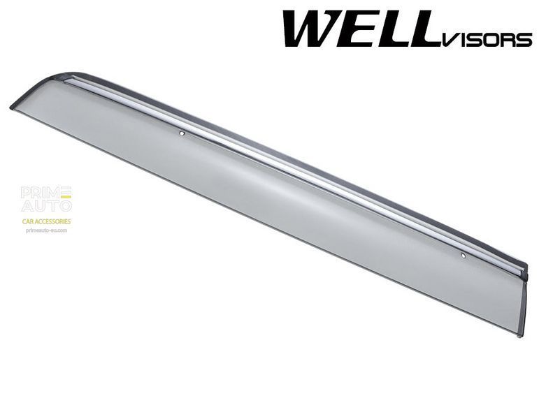 Дефлекторы окон к-т 4 шт с хромированным молдингом Volvo XC90 2003 - 2014 Wellvisors 3-847VO003 3-847VO003 фото