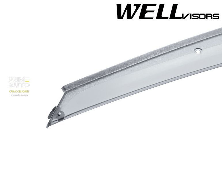 Owiewki do szyb samochodowych num 4 szt Premium seria Hyundai Sonata 2006 - 2010 Wellvisors 3-847HY012
