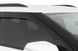 Window Deflectors 4 pcs Set Hyundai Kona 2020-2025 VENTVISOR LOW PRO Dark Smoke AVS 894122