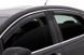 Window Deflectors 4 pcs Set Nissan MURANO 2015-2025 Ventvisor IN-CHANNEL Dark Smoke AVS 194675