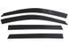 Window Deflectors LowProfile 4 pcs Set Ram 1500 2019-2026 Crew Cab AVS 994064