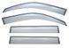 Owiewki do szyb samochodowych num 4 szt Premium seria Toyota Land Cruiser Prado 150 2009 - 2023 Wellvisors 3-847LX015