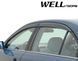 Owiewki do szyb samochodowych num 4 szt Premium seria Hyundai Sonata 2006 - 2010 Wellvisors 3-847HY012