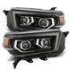 Передние фары LED Toyota 4Runner 2010-2013 LED LUXX серия черные AlphaRex 880757 880757 фото 1
