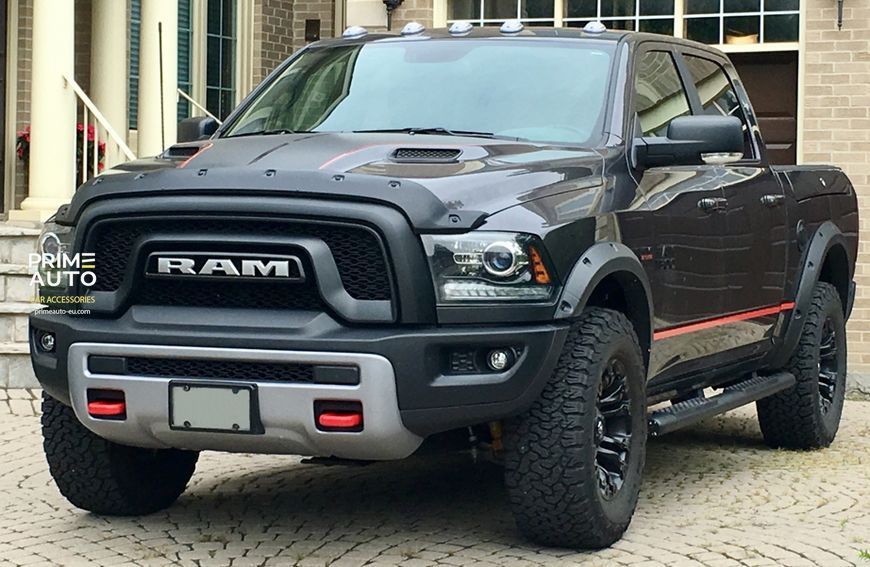 Deflector capota Tough Guard RAM/Dodge Ram 1500 Classic 2009-2024 texturat FormFit TG6R09