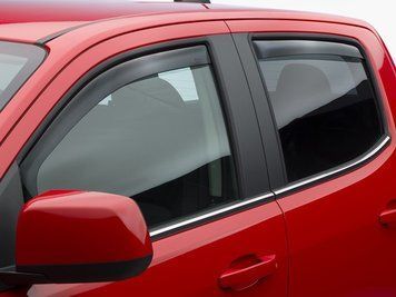 Side Window Deflectors Front & Rear Set In-Channel Chevrolet Colorado 2015 - 2022 WeatherTech 82766