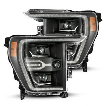 Lampy przednie Ford F-150 2021-2022 LED LUXX seria czarny AlphaRex 880139