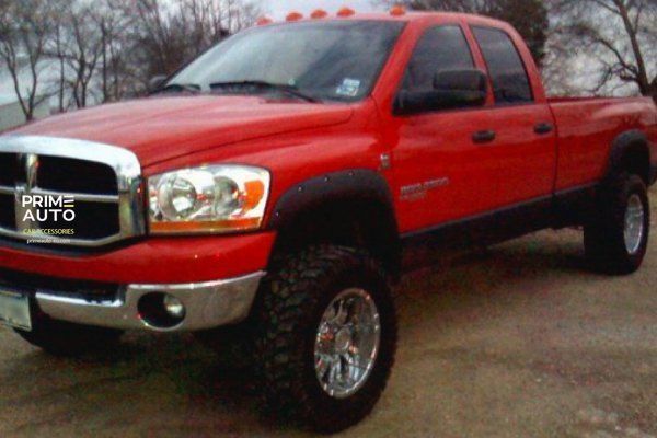 Fender Flares set 4 PCs RAM/Dodge Ram 1500 Classic 2002-2008 Pocket-style black Bushwacker 50907-02