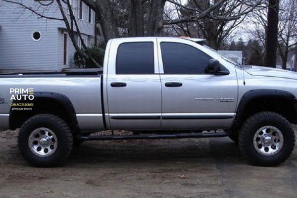 Fender Flares set 4 PCs RAM/Dodge Ram 1500 Classic 2002-2008 Pocket-style black Bushwacker 50907-02