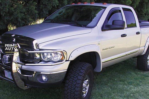 Fender Flares set 4 PCs RAM/Dodge Ram 1500 Classic 2002-2008 Pocket-style black Bushwacker 50907-02