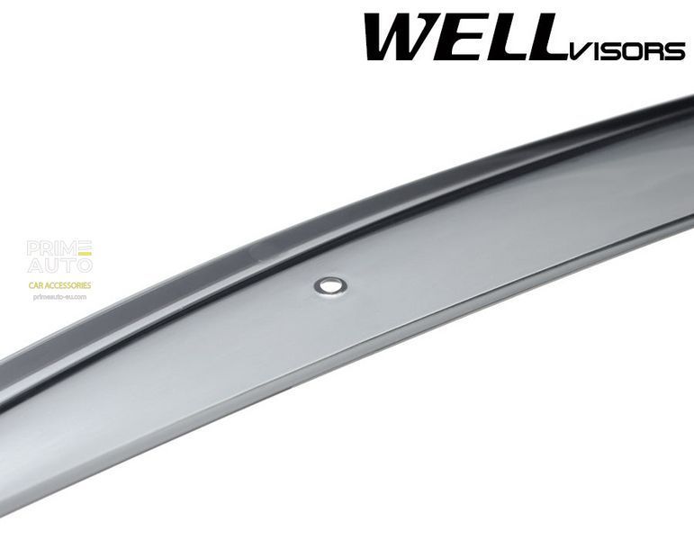 Дефлекторы окон к-т 4 шт Premium серия Mercedes-Benz E-Class 2003 - 2009 Sedan Wellvisors 3-847MB003 3-847MB003 фото