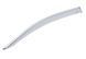Window Deflectors 4pcs Set with Chrome Trim Honda Civic 2017-2021 Hatchback Wellvisors 3-847HD035