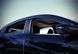 Owiewki do szyb samochodowych num 4 szt z czarna chromowana listwa Honda HR-V 2016 - 2025 Wellvisors 3-847HD027