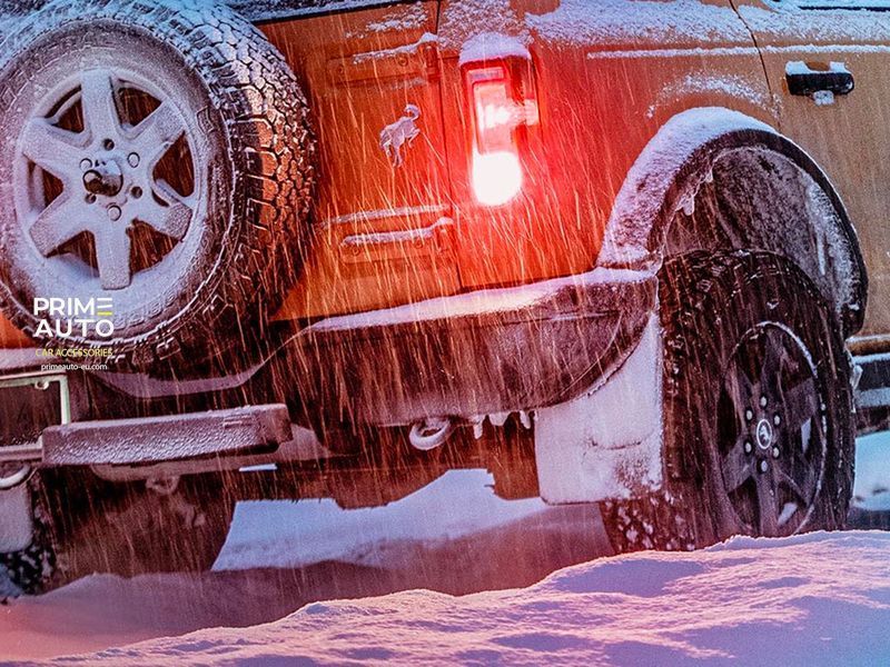 Apărătoare noroi faţă set 2 piese Tesla Model Y 2020 - 2024 WeatherTech 110181
