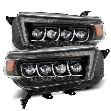 Faruri faţă Toyota 4Runner 2010-2013 LED NOVA series negru AlphaRex 880759