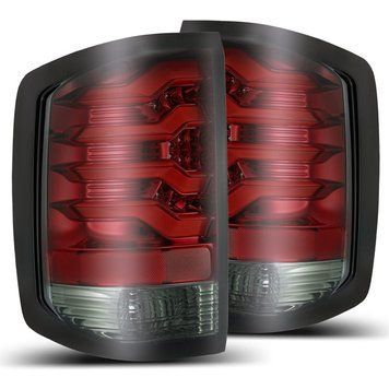 Tylne lampy Chevrolet Silverado 1500 2014-2018 PRO-Series Red Smoke AlphaRex 620020