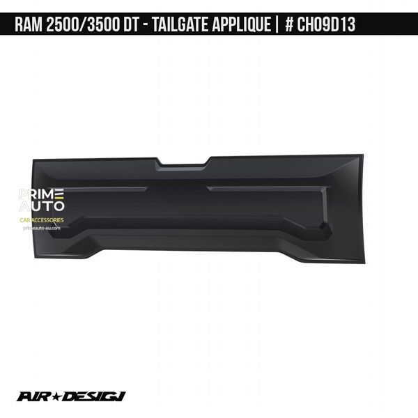 Накладка на задний борт Ram 3500 2019-2023 черный AIR DESIGN CH09D13 CH09D13. фото
