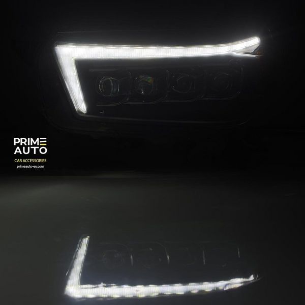 Передние фары Toyota 4Runner 2010-2013 LED NOVA серия черные AlphaRex 880759 880759 фото