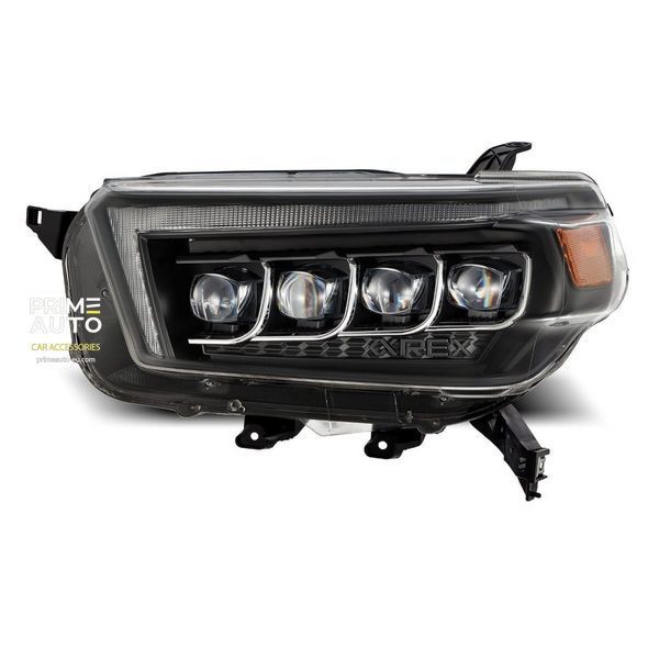 Передние фары Toyota 4Runner 2010-2013 LED NOVA серия черные AlphaRex 880759 880759 фото