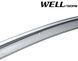 Owiewki do szyb samochodowych num 4 szt z chromowaną odlewanie Mercedes-Benz E-Class 2010 - 2016 Sedan Wellvisors 3-847MB013